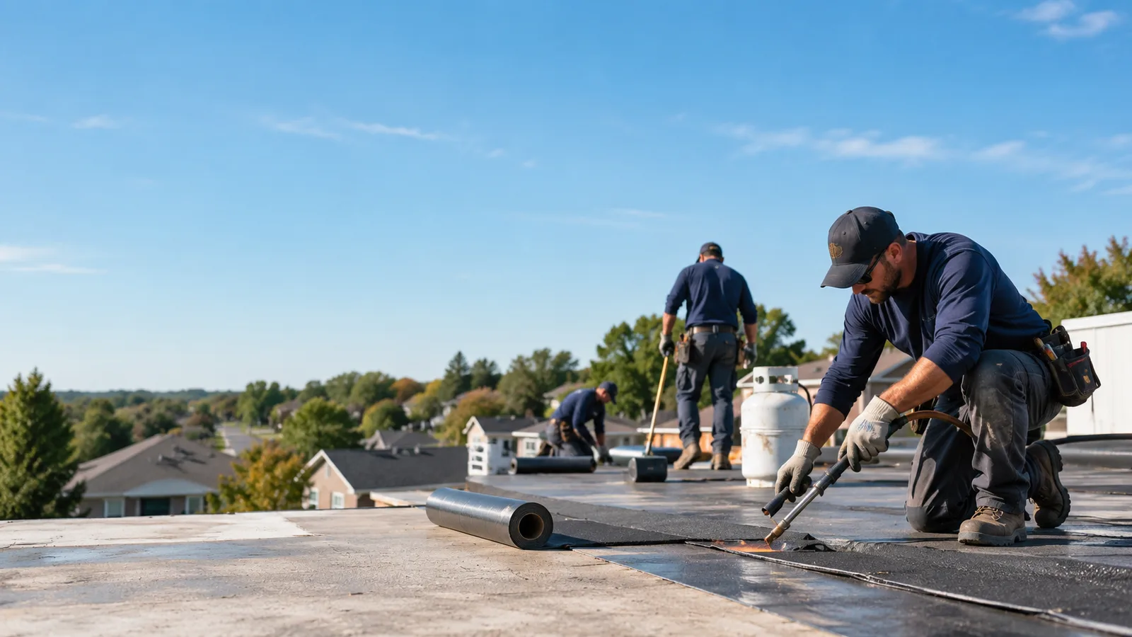 Flat Roof Leak Repair providers in Hamshire, TX